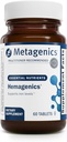Metagenics Hemagenics Iron Supplement med B12, B6 & Folate Understøtter Red Blood Cell Dannation, Energi & immunforsvar * Non- Constipating, Non- GMO, Gluten- Free, Vegetar - 60 tabletter
