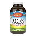 Carlson - ACES, Vitaminer A, C, E + Selenium, Cellular Health & immunsupport, Antioxidant, 200 Softgels
