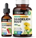 BIO KRAUTER Schisandra Tincture 2 Fl. Oz. & Mælkebøtte 100 Kapsler