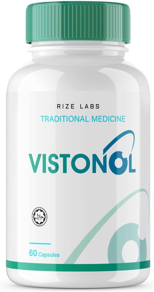 rize laboratorier Vistonol Vision Supplement, All- Natural Kapsler til den hurtige forbedring af Vision Sundhed og bedre evne til at fokusere, at støtte sunde øjne funktioner (60 Kapsler)