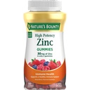 Naturens Bounty Zink Gummies, immunforsvar Gummies, understøtter hud & antioxidant sundhed, blandet berry, 30mg, 120 Greve