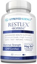 Godkendt Science Restlex - 420 mg Magnesium Glycinate Blend, L- theanin 200 mg - 60 kapsler