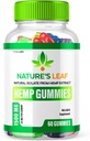 Naturens Leaf Gummies - Naturens Leaf Hamp Infunderede Gummies, Natures Leaf Hamp Gummies Advanced Supplement, Natures Leaf Gummies med Natural Hamp Extract Plus Vegan Omega 3-6-9 (60 Gummies)