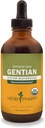 Herb Pharm Certified Organic Gentian Liquid Extract til fordøjelsesstøtte - 4 Ounce