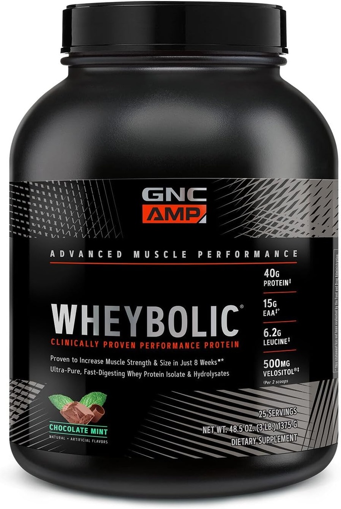 GNC AMP Wheybolic - Chocolate Mint (25 Servings)