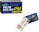 Health A2Z, Extra Strength Pain Relief PM, 24 tabletter, Sammenlign med Tylenol PM Active Ingredient
