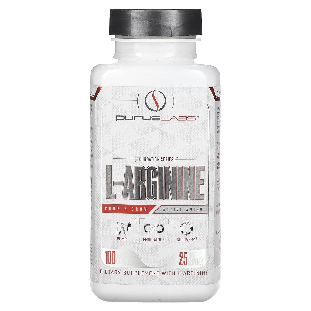 Purus Labs L- arginin Aktiv Aminosyre
