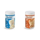 Quest Nutrition Vanilla Milkshake Protein Powder, 24g Protein, 1g sukker, 1,6 Pound, 23 Servere & kanel Crunch Protein Powder, 20g Protein, 2g Net Carb, 1g Sukker, Low Carb