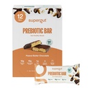 Supergut GLP-1 Boosting Prebiotic Bars, Peanut Butter Chocolate - Gut Sund Protein Snacks & Breakfast Bars - Keto-Friendly Meal Erstatning Energy Bars for Gut Health (12 Greve)