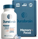 Nootrop Brain Support Supplement til hukommelse og fokus, forbedre din kognitive sundhed, mental Klarhed, og opmærksomhed, 60 kapsler