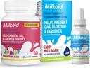 Milkaid Junior Lactase Enzyme Chewable Tablets Lactase Drops for Lactose Intolerance Relief