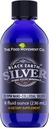 The Food Movement Black Earth Silver med Humic Fulvic Acid, Trace Minerals for immunforsvar, Detox, Gut Health - 8 fl oz Liquid Drops Supplement