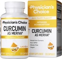 Lægens CHOICE Curcumin Meriva 500 - Klinisk undersøgt - Bedre absorption end almindelig gurkemeje Curcumin kosttilskud - Videnskabeligt undersøgt fælles støtte - 120 kapsler