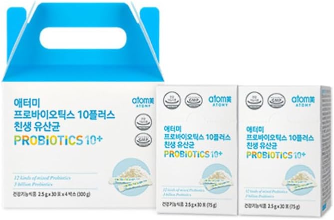 Koreansk Health Product Probiotics10 + for kvinder og mænd til at hjælpe med at vedligeholde god Flora 300g (2,5 gx120) - Spis 1pack Per dag