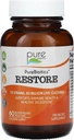 PURE ESSENCE LABS Gendanne Probiotisk Supplement 30 Millioner CFU - Probiotika til mænd og kvinder - 12 Strops til immunforsvar og fordøjelsessygdomme - Naturlig støtte til lindring af obstipation (60 Caps)