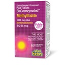 Naturlige faktorer Biokoenzymeret methylfolat 1000Mcg, 60 CT