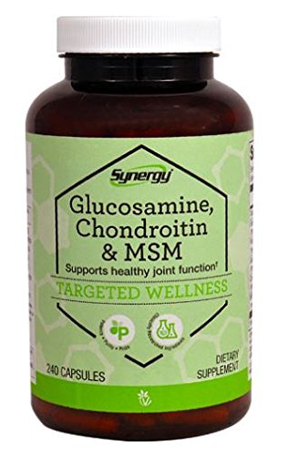 Vitacost Synergy Glucosamin Chondroitin og MSM 240 Kapsler