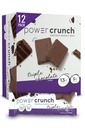 Power Crunch Protein Wafer Bars, High Protein Snacks med lækker smag, Triple Chokolade, 1.4 Ounce (12 Greve)
