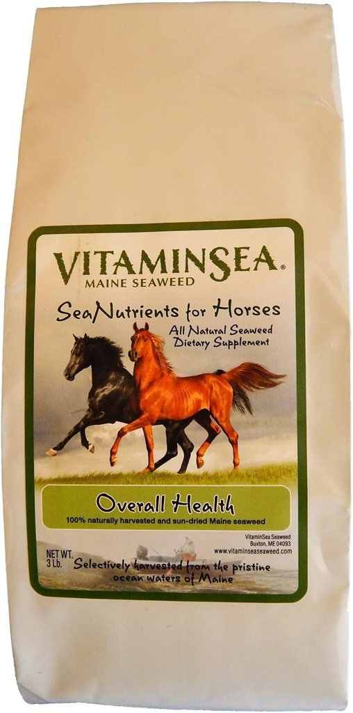 VITAMINSEA Horse Kelp Tørret Seaweed Supplement124; Alle naturlige kost næringsstoffer til heste
