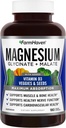 FarmHaven Magnesium Glycinate & Malate Complex w / D3- vitamin, 100% chelated for Max Absorption, Vegetar - Knoglesundhed, nerver, muskler, 180 kapsler, 90 dage