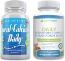 Daglig sundhed - Coral Calcium Daglig & 10 Mushroom Blend Complex Combo (1 måned Tilgang)