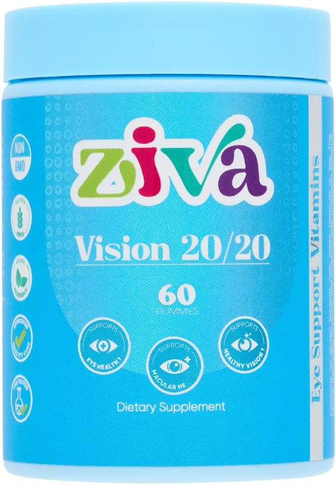 ZIVA Vision 20 / 20 (60 gummies)