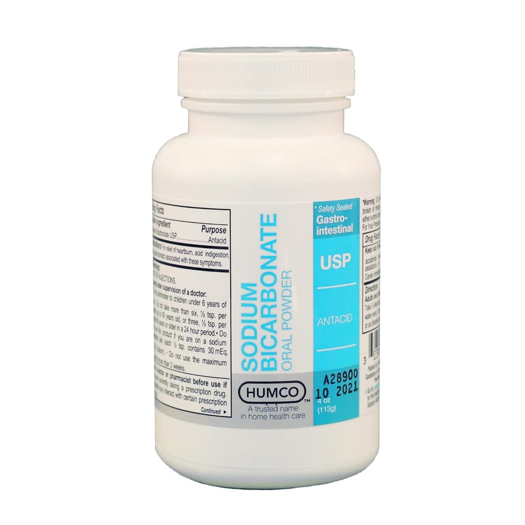 Humco Natriumbicarbonat Pulver, Oral, 1 LB.