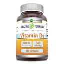 Amazing Formulas Vitamin D3 (Cholecalciferol) Supplement- 124; 5000 IE per Serving - 124; 360 Softgels - 124; Non- Gmo - 124; Gluten- Free - 124; Made in USA