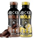 Jocko Fuel Mölk RTD Protein Shakes Bundle - Chokolade & Banana Cream (24 Pack Total)