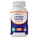 Vitamatisk lactase Enzyme 9000 FCC 240 tabletter - laktoseintolerance Relief kapsler
