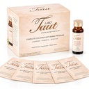 TAUT Marine Collagen Drink & Ansigtsmaske - 13,000mg Hydrolyzed Collagen Protein med Hyaluronsyre til Youthly, Strålende Hud - Inkluderer 15 flasker og 5 masker (30- Day Supply)