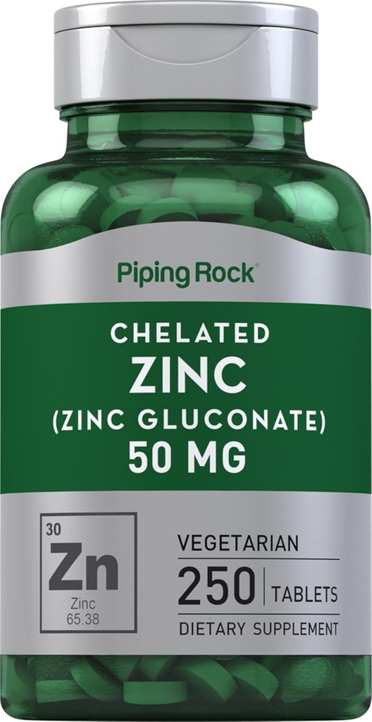 Piping Rock Chelated Zink 50 mg