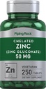 Piping Rock Chelated Zink 50 mg