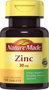 Nature Made Zink 30mg, 100 tabletter (pakke med 6)