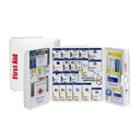 Førstehjælp kun 1000- FAE- 0103 SmartCompliance 50- Person OSHA Compliant førstehjælp kit til erhvervslivet, Stor plast førstehjælp kabinet med medikamenter, 245 stykker