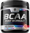 Muscle Recovery Drink Powder med BCAA, L- Glutamin & Aminosyrer - Bedste Muscle Recovery Kosttilskud til Post Workout - Sukker fri, Forgrenet Chain Aminosyre supplement til kvinder & mænd - 45 Servering