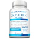Godkendte Science Zosterex - Extra- Strength L- Lysin 1000mg, Vitamin B Complex, Zink - immunforsvar & Cold Sore Treatment - 60 Veganske kapsler - 1 flaske