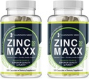 zinktilskud - Immunitet + hud + reproduktive helbreds mineraler - zinkchelat immunbooster til børn og voksne (2 stk., Zink MAXX)