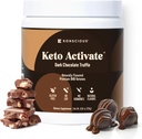 Mørk chokolade trøffel eksogene Ketoner drikke: Pure Keto Shake Powder med chokolade Ketoner Shake 124; Jumpstart Ketosis & Boost Energy med naturlige Ketoner Kosttilskud af Konscious Keto