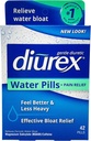 Diurex vandpiller, 42 Count piller (pakke med 6)