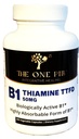 Vitamin B1 Thiamin TTFD, thiamin Tetrahydrofurfuryldisulfid, 50mg- 250Kapsler, Vegan, Non GMO, Ingen kunstige fyldstoffer eller Stearate tilsætningsstoffer.