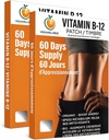 Veru Wellness B12 Patch - Energy Boost (2 - Pack) - 120 dag B12 Patch - Ingen koffein