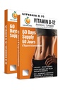 Veru Wellness B12 Patch - Energy Boost (2 - Pack) - 120 dag B12 Patch - Ingen koffein