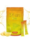 Hud Sundhed & Energi Boost Drikke Mix- Sugar Free, SECB (TM), Antioxidanter fra Fransk Melon Koncentrat, On the Go Stick Packs, Lemon, 30 Pack