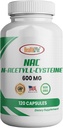 HealthLife N- Acetyl L- Cysteine (NAC) 600mg, 120 Kapsler - Non-GMO, Gluten Free, 120 Servering