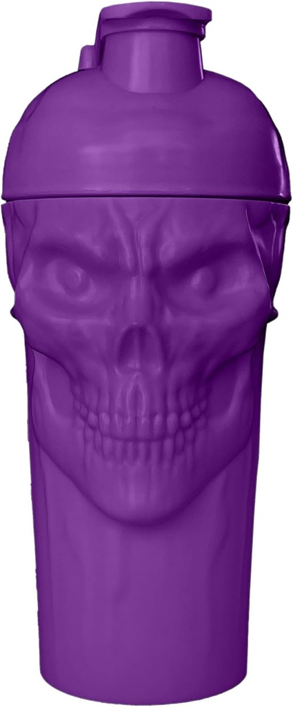 JNX SPORTER Forbandelsen! Skull Shaker Flaske, 24-Ounce, Grape Limited Edition, Supplement mixer med Classic Loop Top