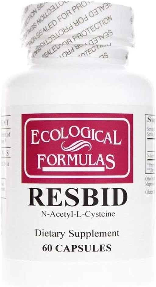 Økologiske formler Resbid 500 Mg, White, 60 Greve