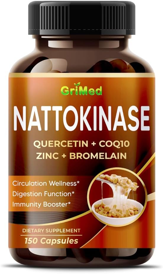 Bromelain 20,470mg - X15 Power med Quercetin, Milk Thistle, Gurkemeje, Ginger - fordøjelse Wellness, Immunity Booster - Made in USA (150 Count (pakke med 1))
