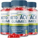 rize laboratorier - Slimming Keto ACV Gummies for Advanced Weight Loss, Slimming Keto Gummies med Apple Cider Vincities, Supplement Hjælper i Reducerende Belly Fat (180 Gummies)