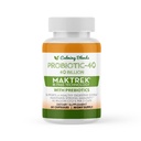 Probiotisk, 40 milliarder CFU, Bi- Pass Levering System for maksimal effektivitet, Hylde Stabil, 60 Vegetabilske kapsler